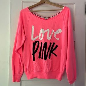 PINK long sleeve top